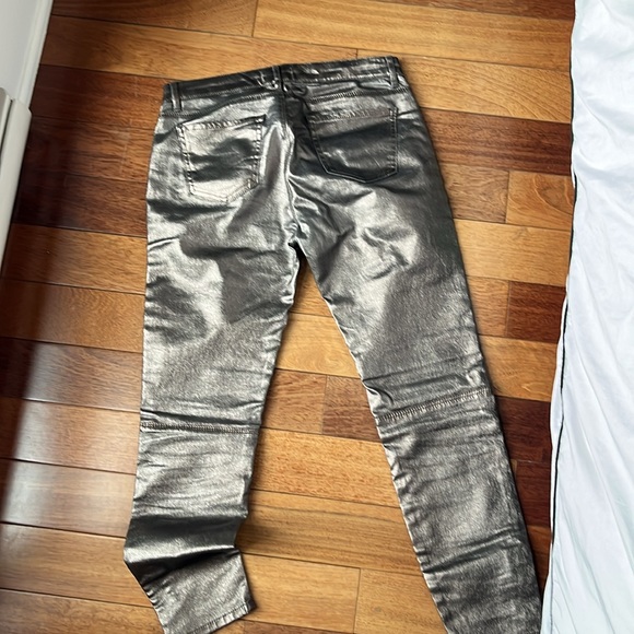 Zara coated denim(like new) - Picture 4 of 5
